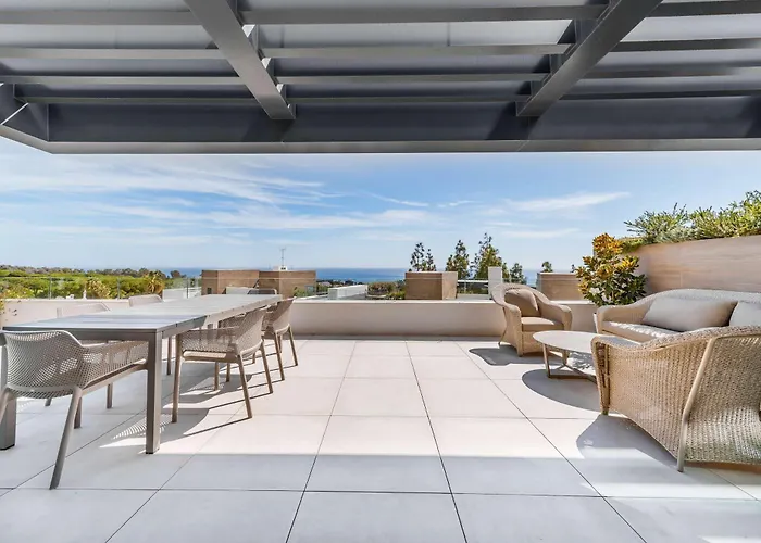 公寓 Acebos Private Pool Terrace Sea Views