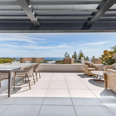 公寓 Acebos Private Pool Terrace Sea Views